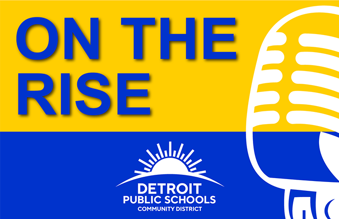  On the rise and microphone